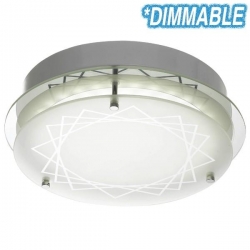 FOSCO ROUND LED 20w Oyster - Click for more info